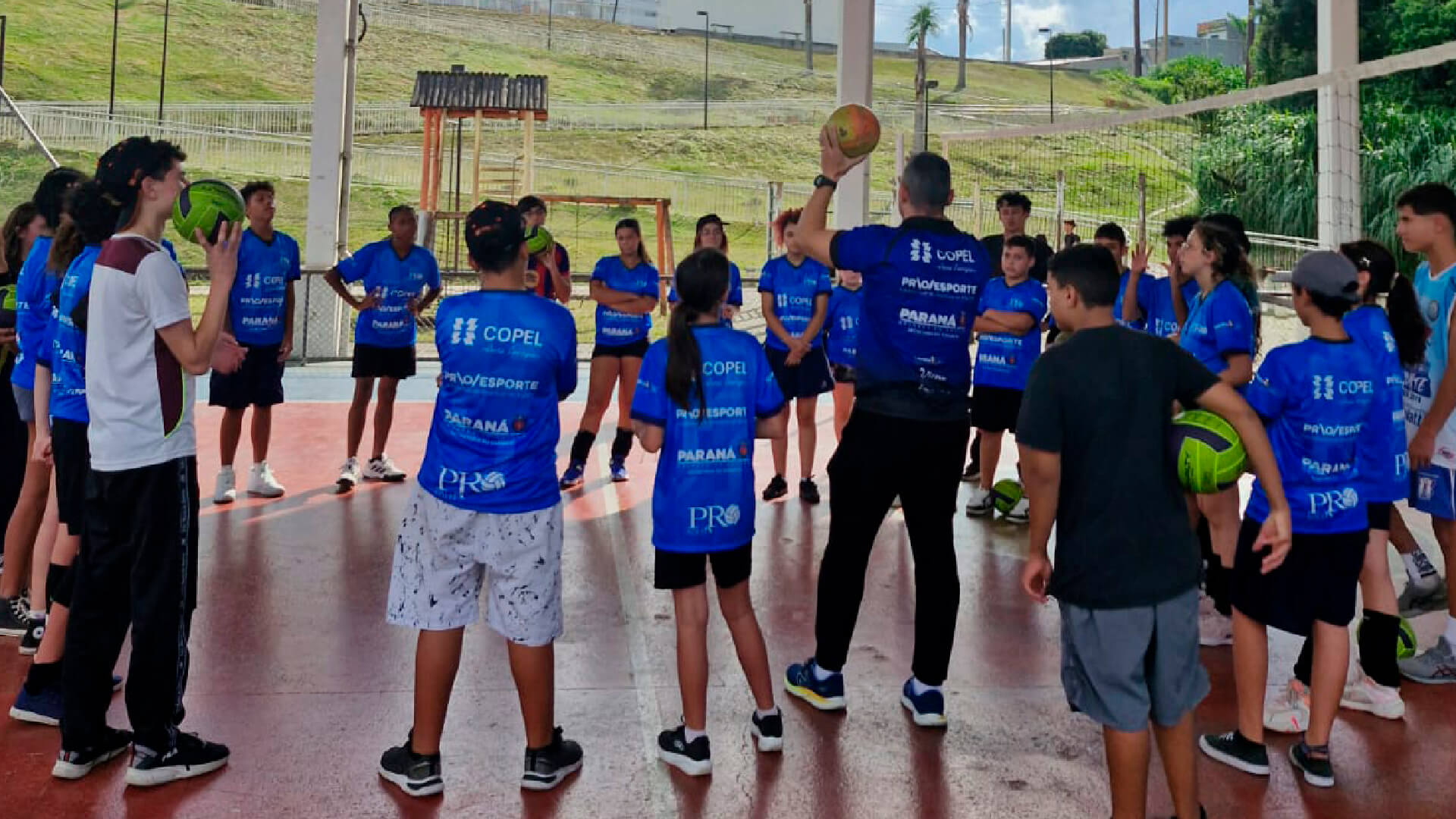 Aula de Vôlei